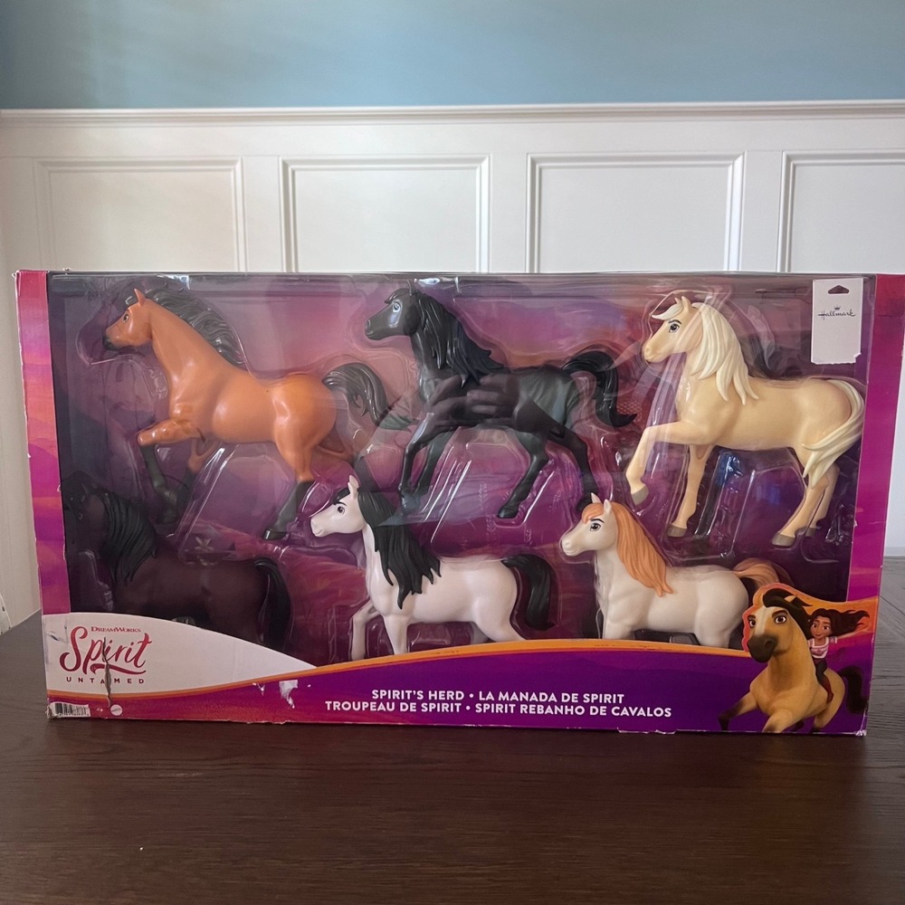 Spirit Untamed Spirit's Herd 6-Piece Horse Toy Set Multipack By‎ Dreamworks NEW